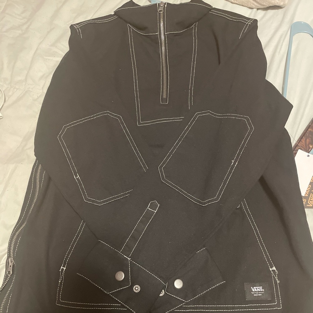 vintage style vans denim jacket
